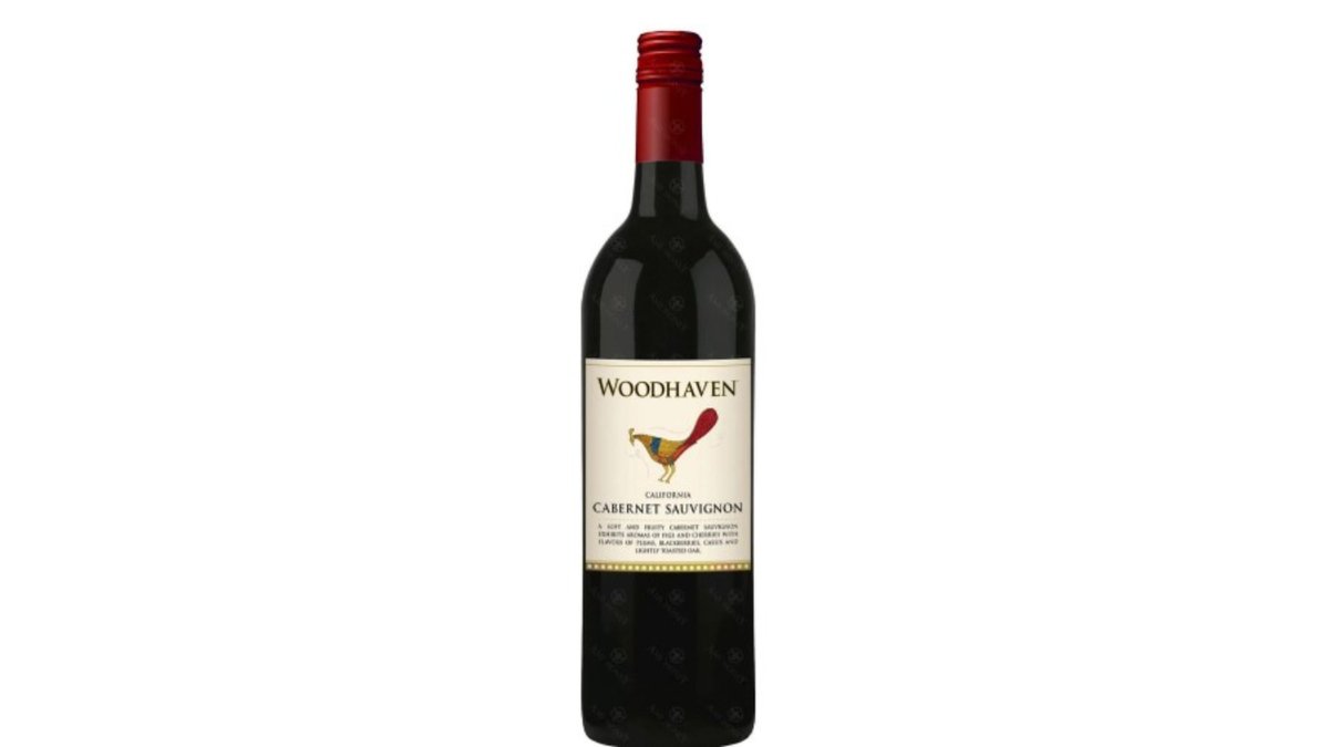 Вино Woodhaven Cabernet Sauvignon красное полусухое 0,75 л