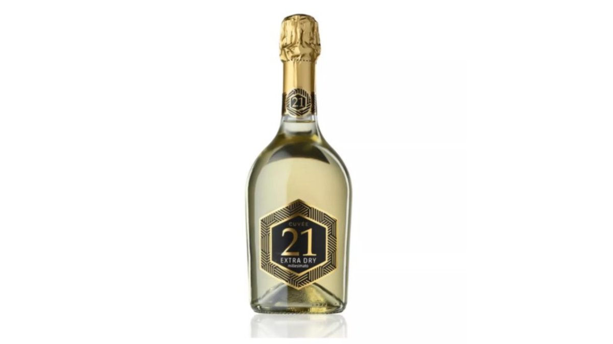 Вино LINE 21 Cuvee Spumante Bianco Extra Dry Millesimato бел/сух 0,75л