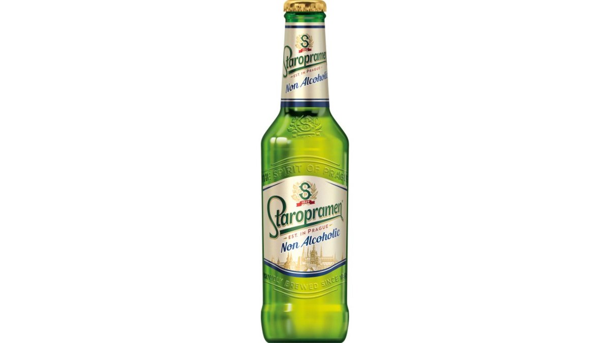 Пиво Staropramen non alcoholic б/алкоголя 330мл