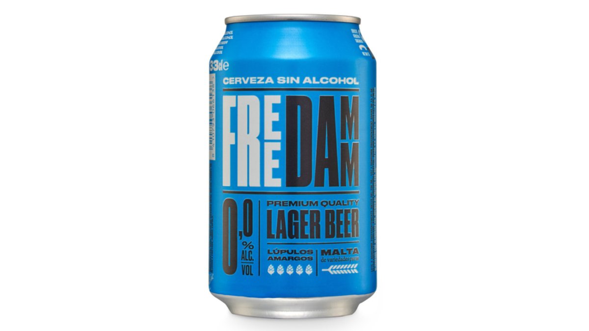 Пиво Estrella damm free б/алкоголя 330мл