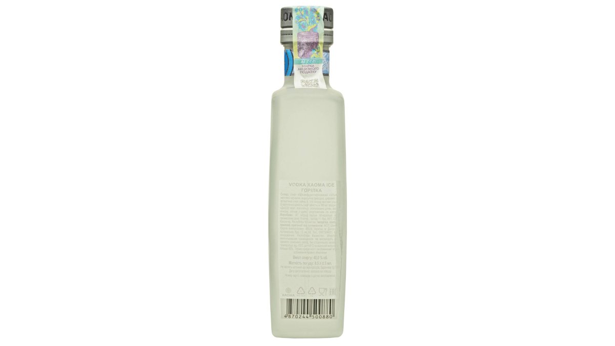 Водка ХАОМА Ice 40% 0,5л с/б