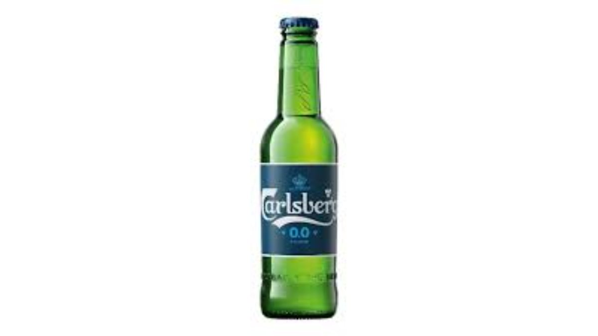 Пиво Carlsberg 0.0 pilsner светлое б/алкоголя 450мл