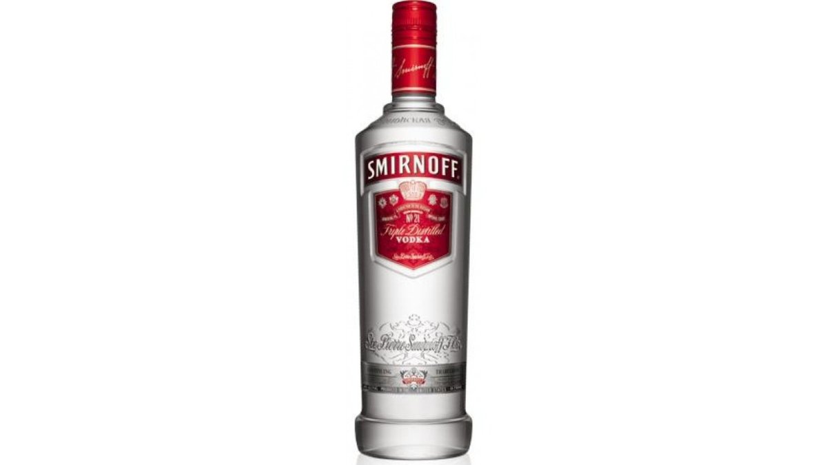 Водка Smirnoff №21 triple distilled 37,5% 500мл