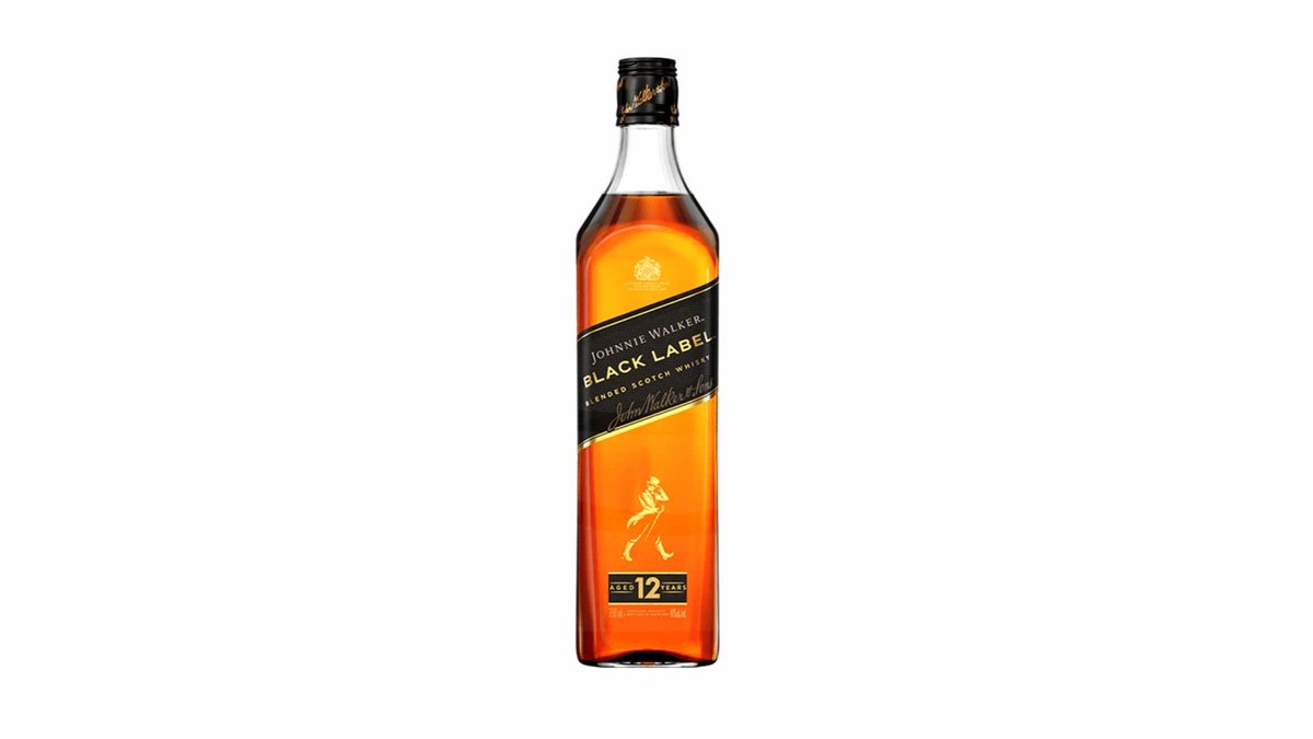 Виски Johnnie Walker Black Label 12yo 43% 750мл