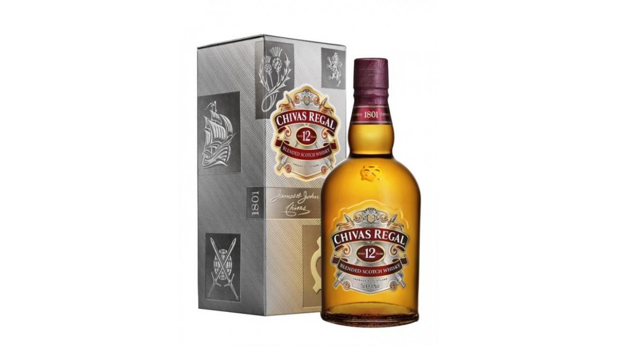 Виски Chivas Regal 12 лет 40% 1000мл