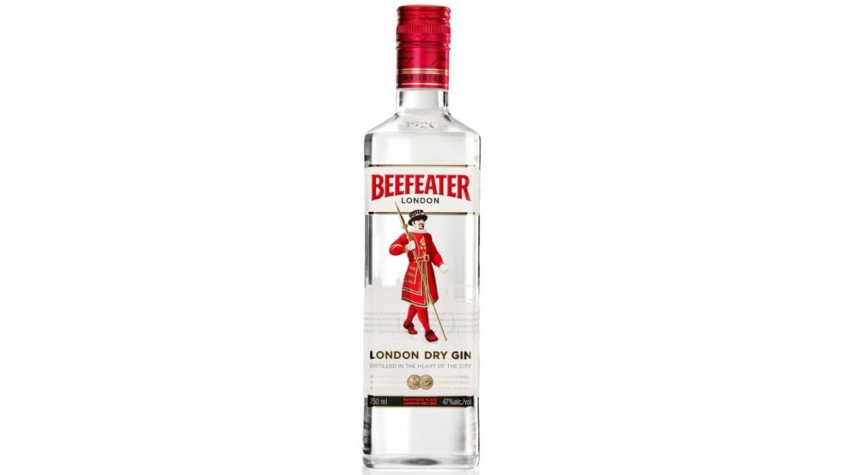 Джин BEEFEATER Dry Gin 0,7л с/б