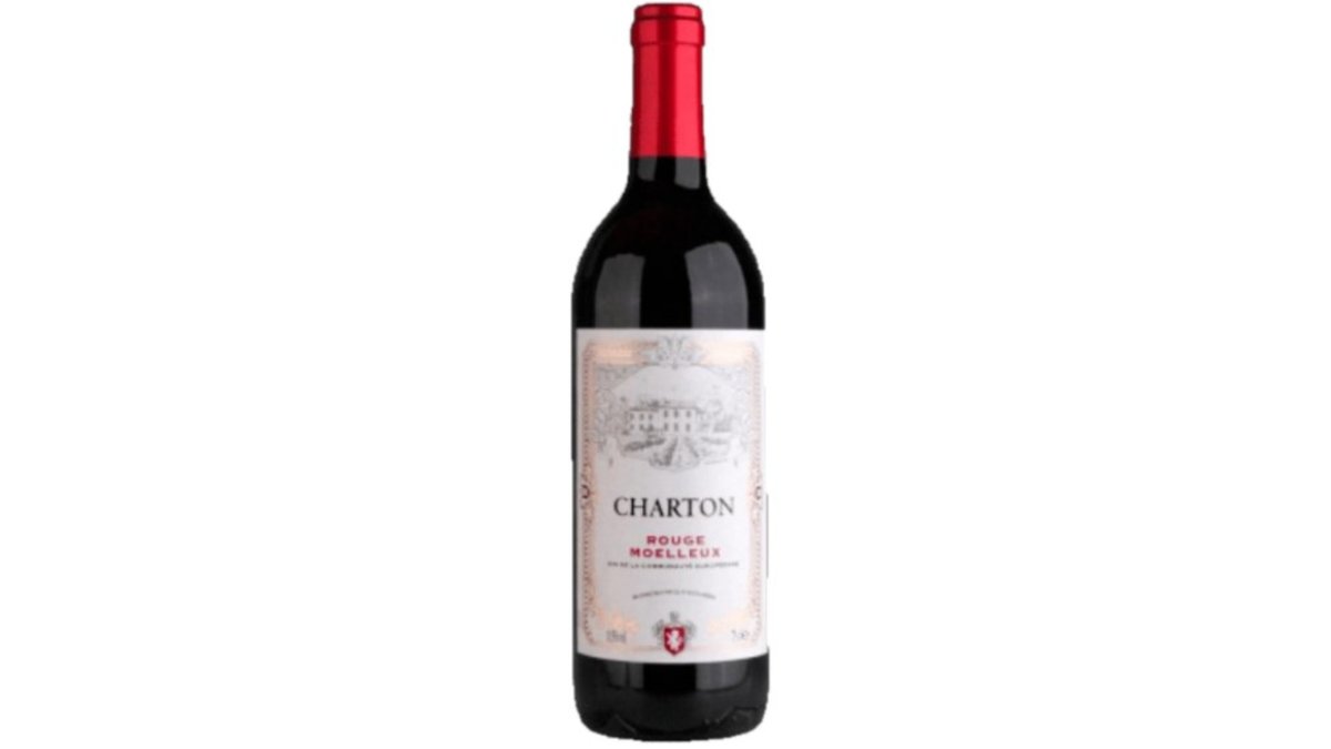 Вино Charton Moelleux красное полусладкое 0,75 л