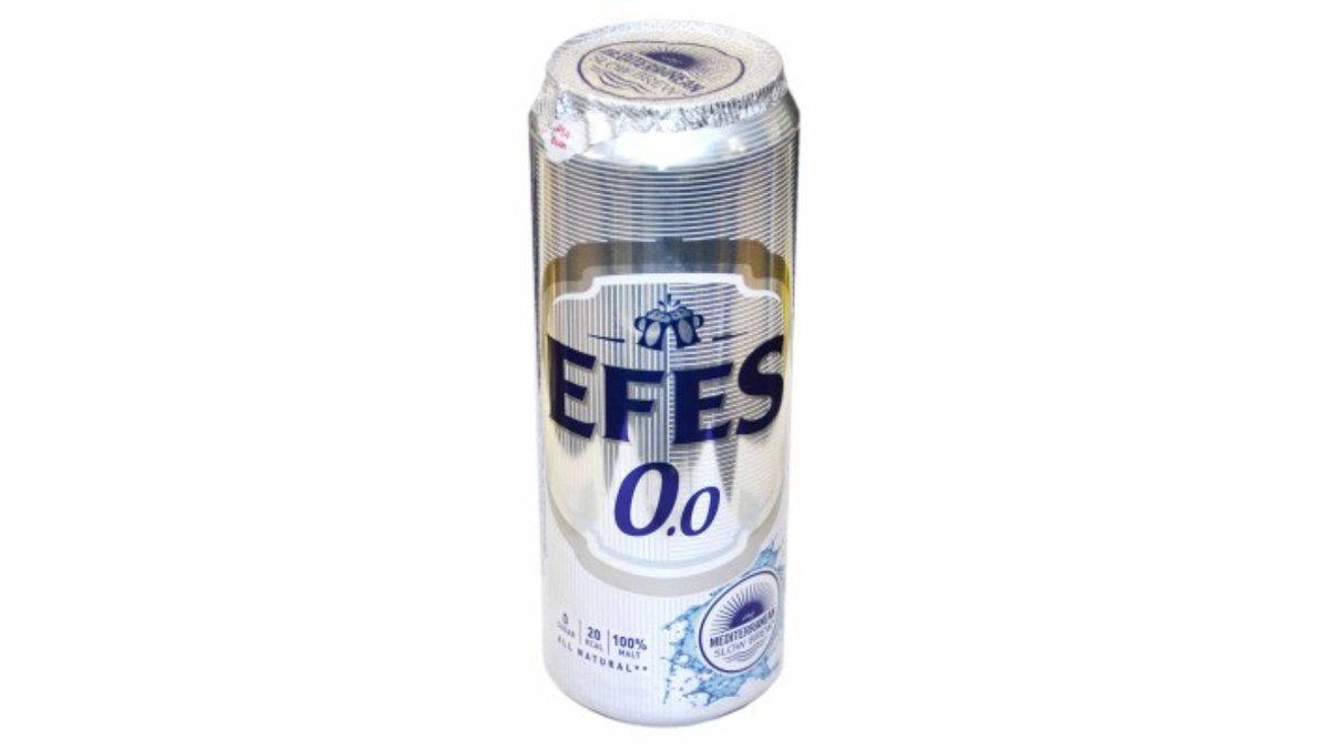 Пиво efes 0,45л безалкогольное жб