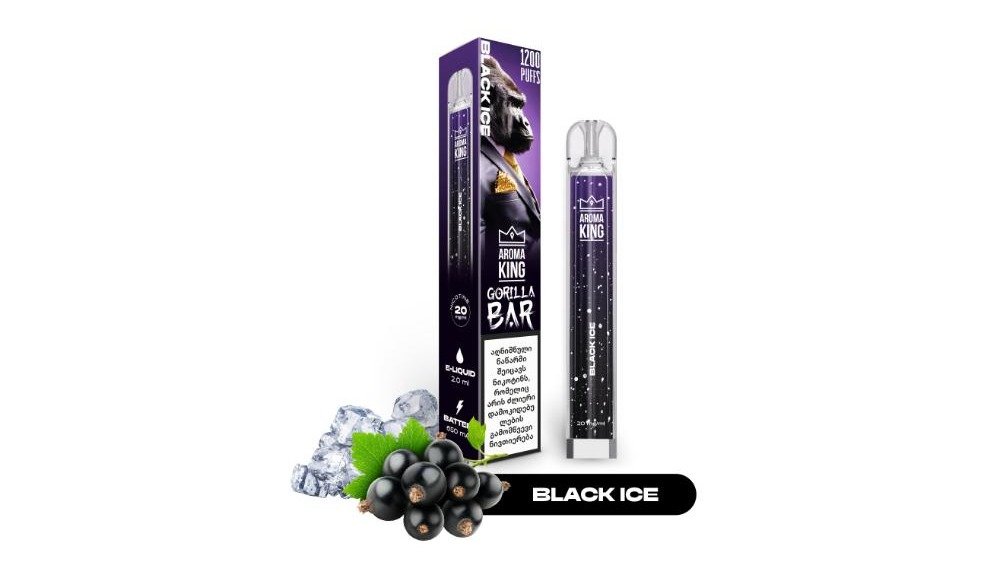 AROMA KING CRYSTAL GORILLA BAR 1200 PUFFS | Vape Shop Aroma King Kazbegi