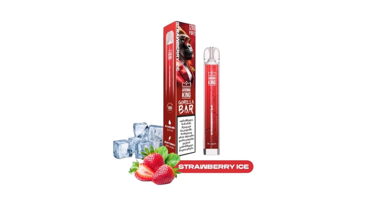AROMA KING CRYSTAL GORILLA BAR 1200 PUFFS | Vape Shop Aroma King Kazbegi