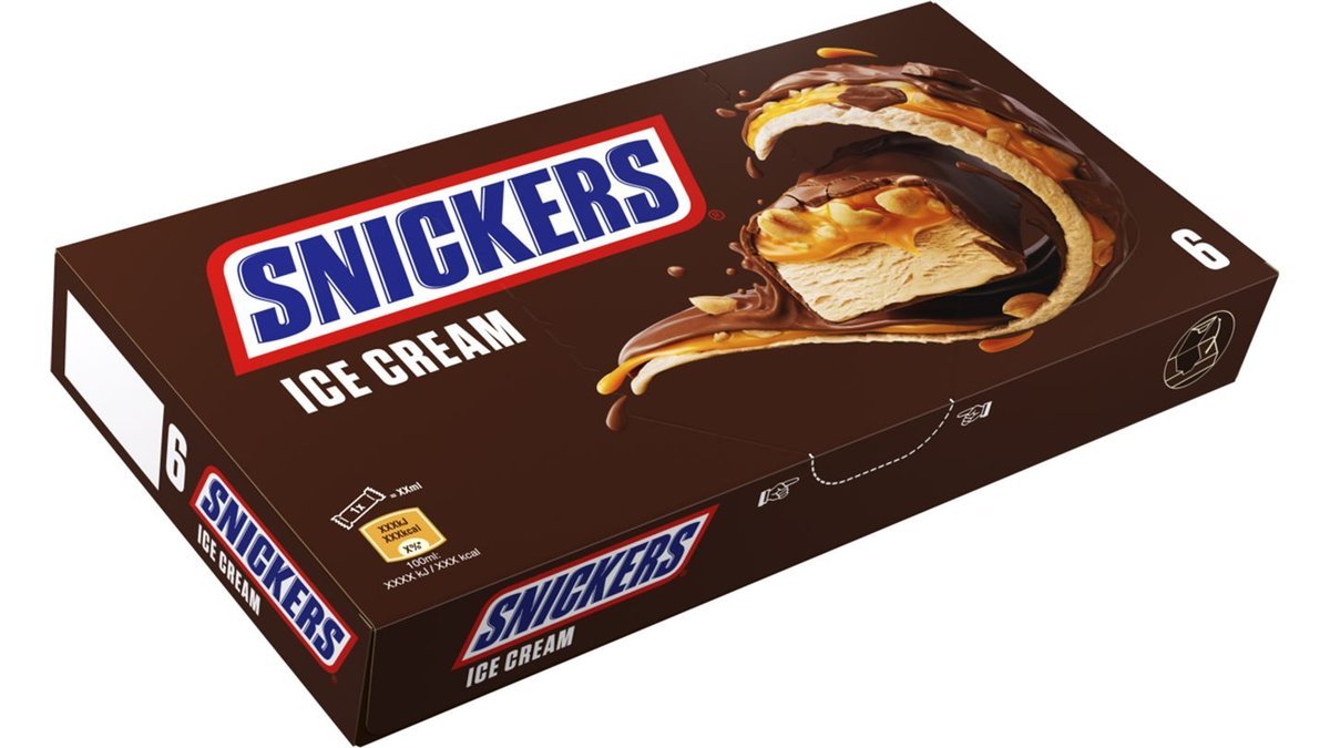 ❄️ Snickers Glass, 6-pack