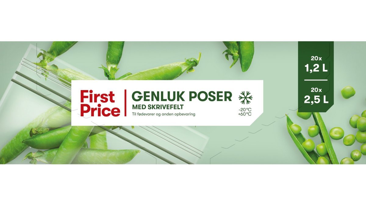 Genluk poser, First Price