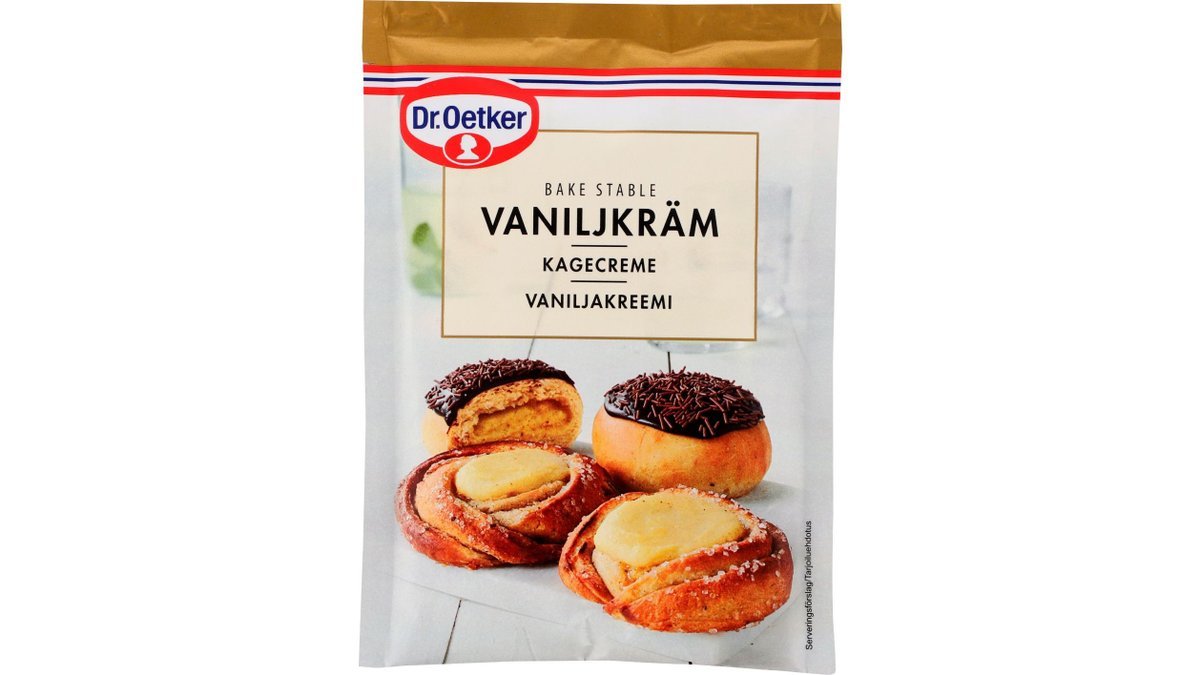 Kagecreme bagestabil, Dr. Oetker