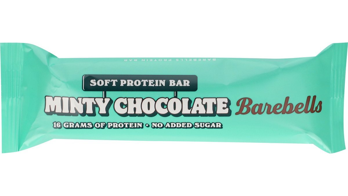 Proteinbar m. chokolade & mynte, Barebells