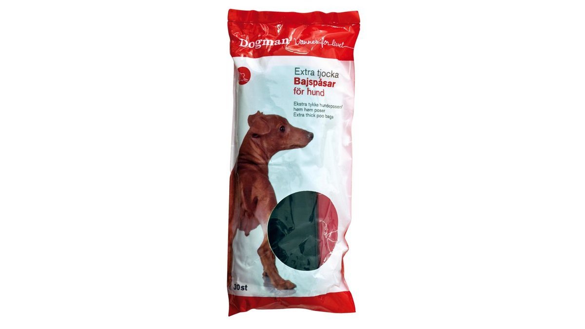 Dogman Hundbajspåse, 30-pack