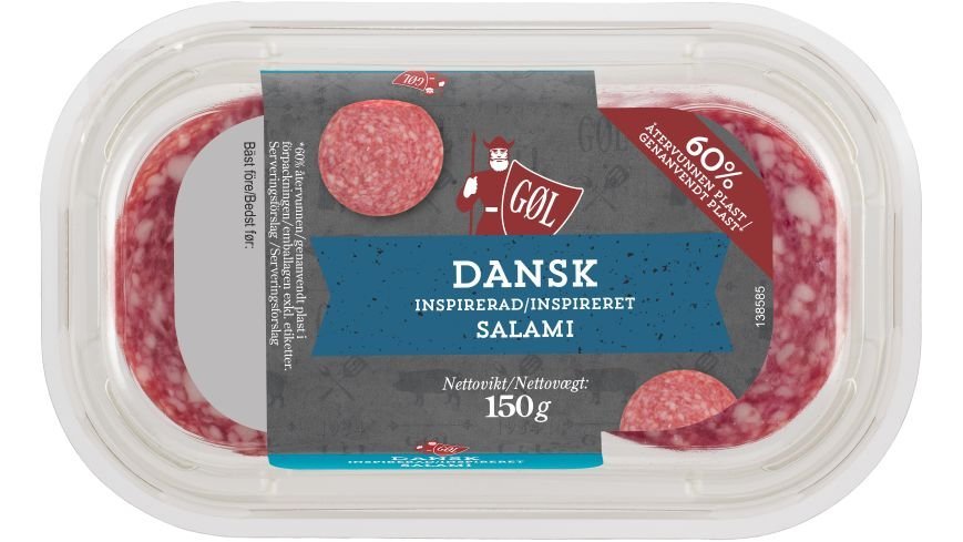 Gøl Salami Dansk Klassisk, 150 g