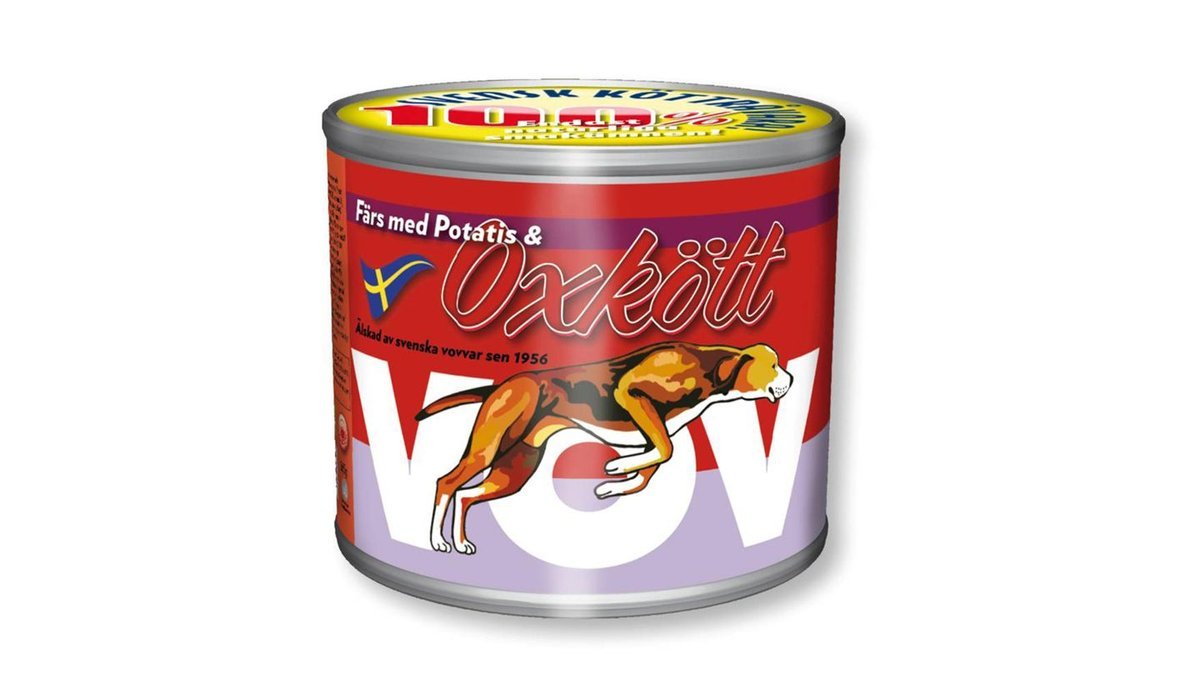 Vov Hundmat Oxkött & Potatis, 665 g