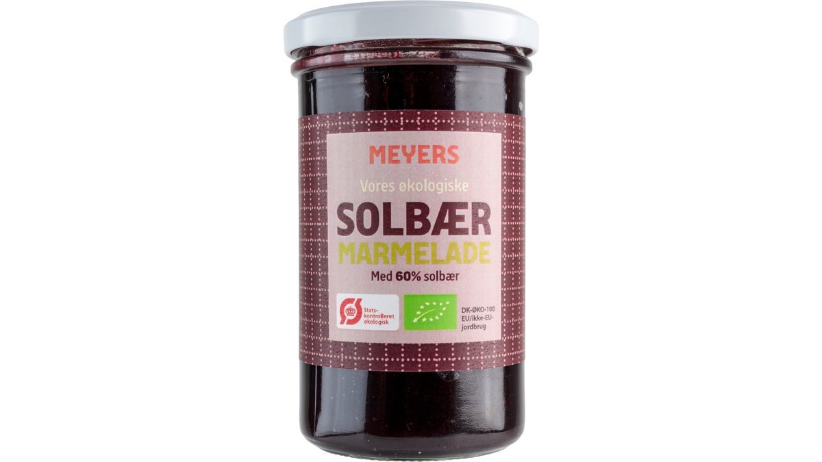 Solbærmarmelade øko. Meyers