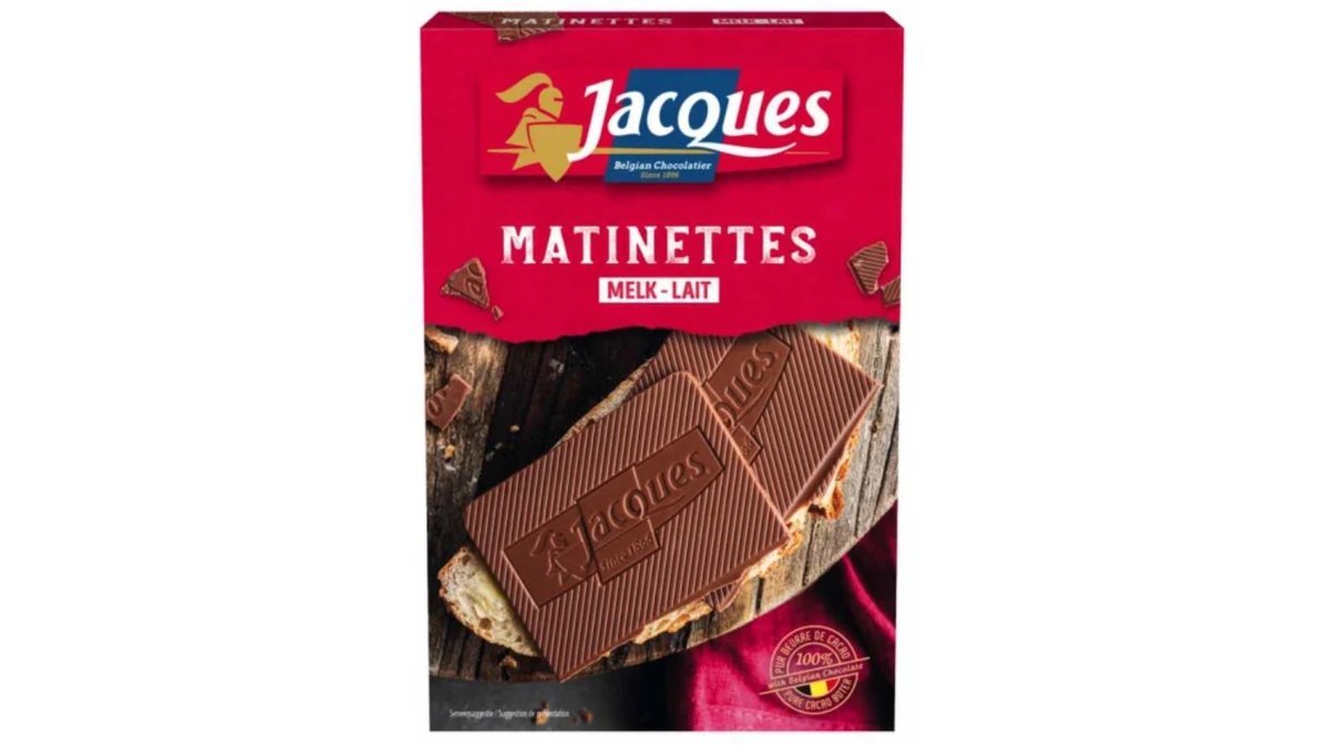 Jacques Matinettes Pålægschokolade Lys