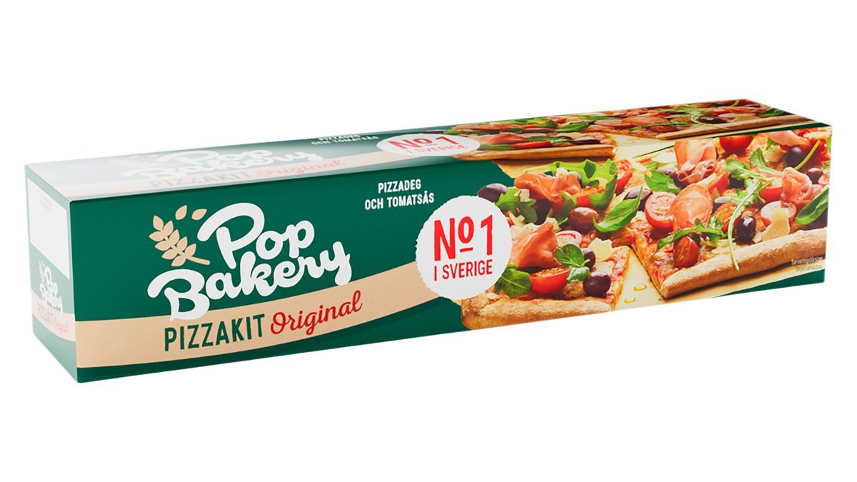 Pop! Bakery Pizzakit, 600 g