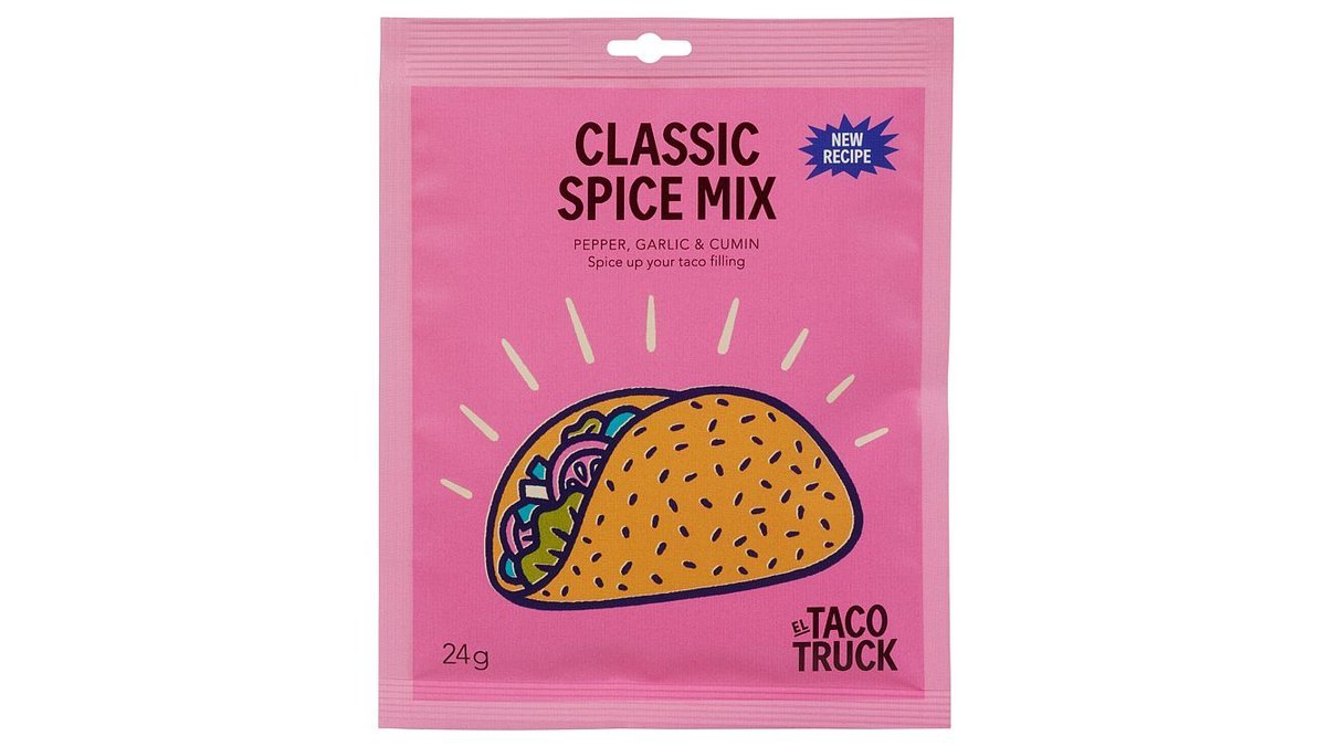 El Taco Truck Spice Mix Classic, 24 g