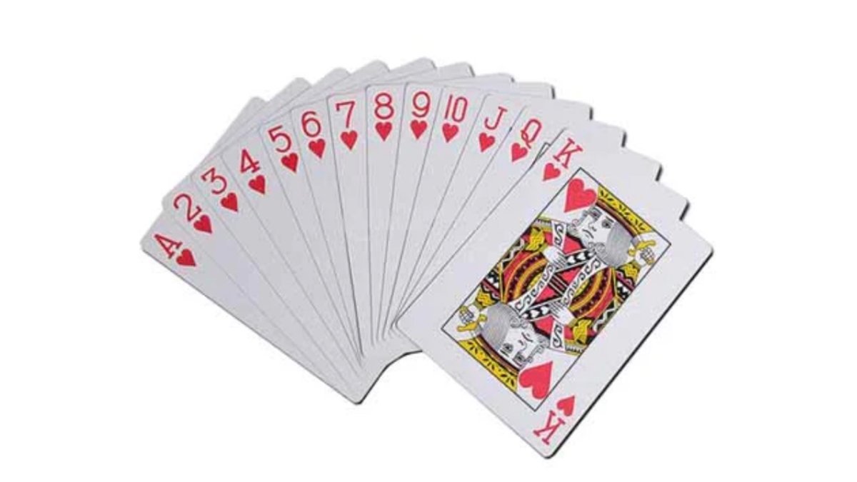 Spillekort Coated 1 stk