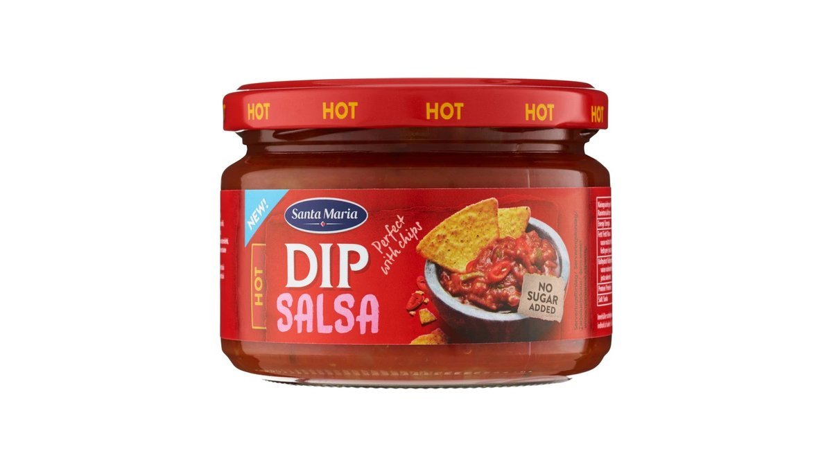 Santa Maria Tex Mex Salsa Dip Hot 250g