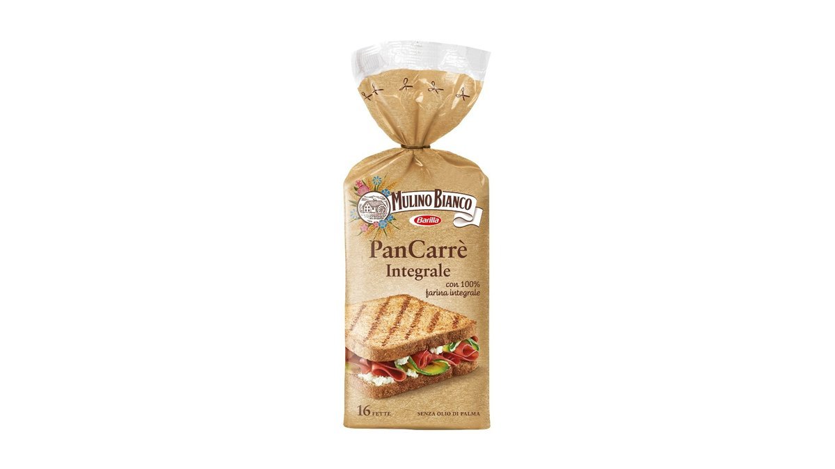 Mulino Bianco Pan Carré integralni kruh za tost, 315 g