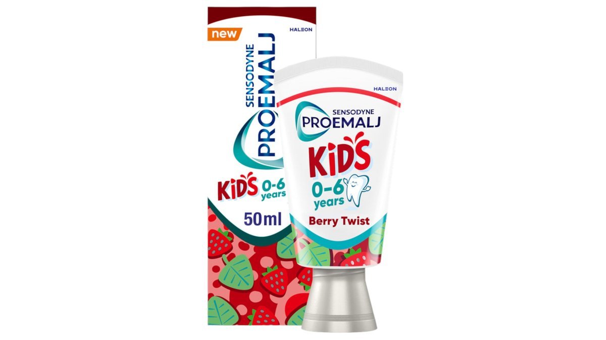 Sensodyne Tannkrem Proemalj Kids, 50 ml