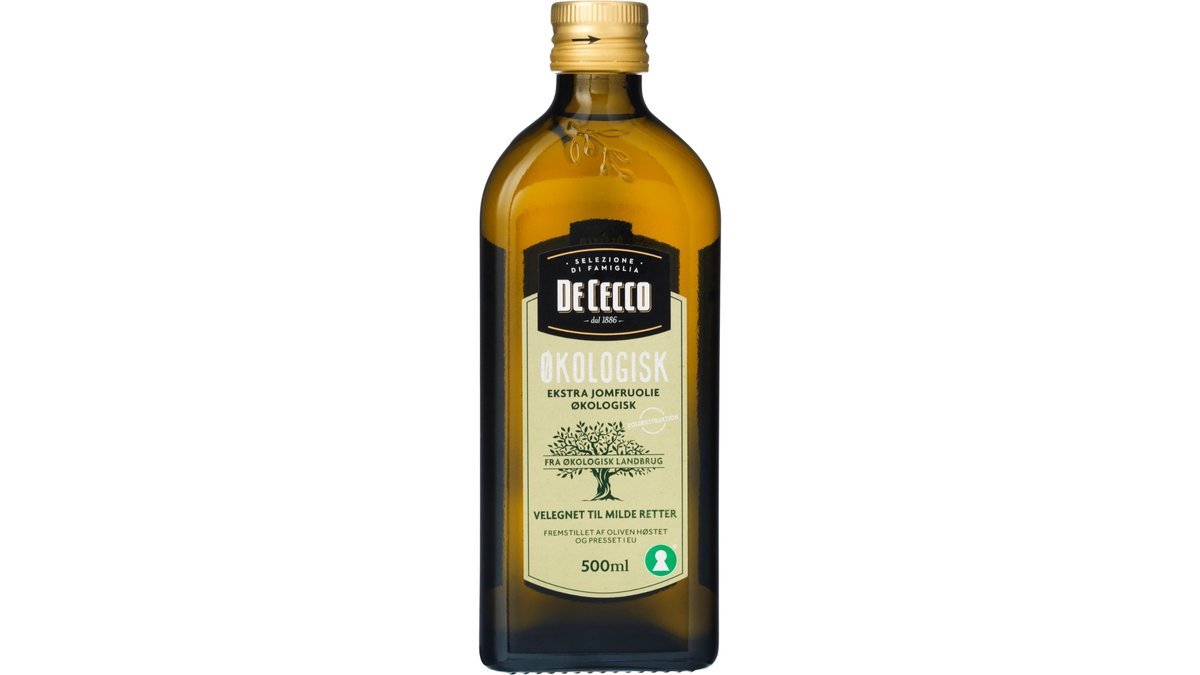 Jomfru Olivenolie øko, De Cecco