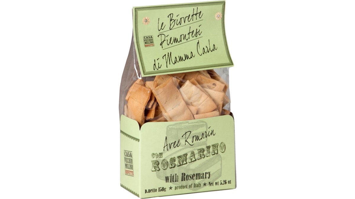 Biovette m. rosmarin, Vecchio Mulino 150 g