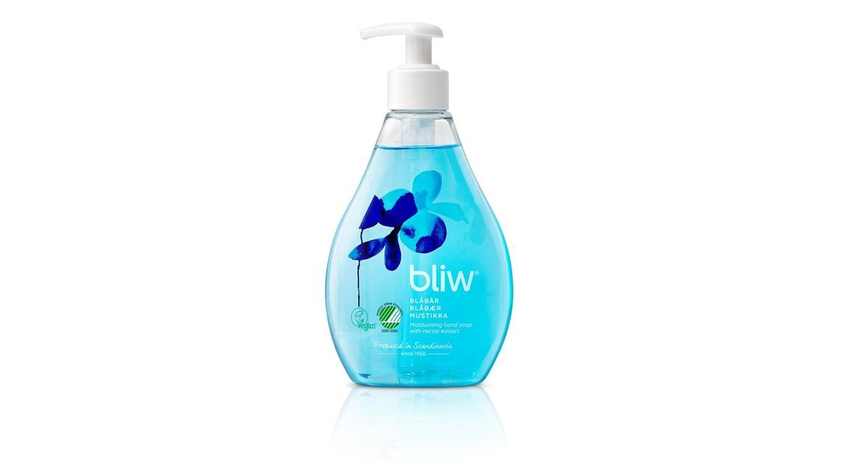 Bliw Mustikka pumppupullo nestesaippua 300ml