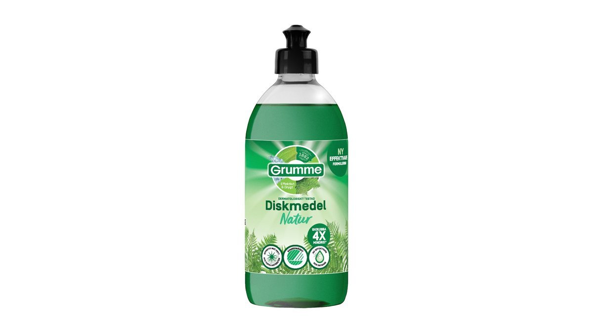 Grumme Diskmedel Natur, 500 ml
