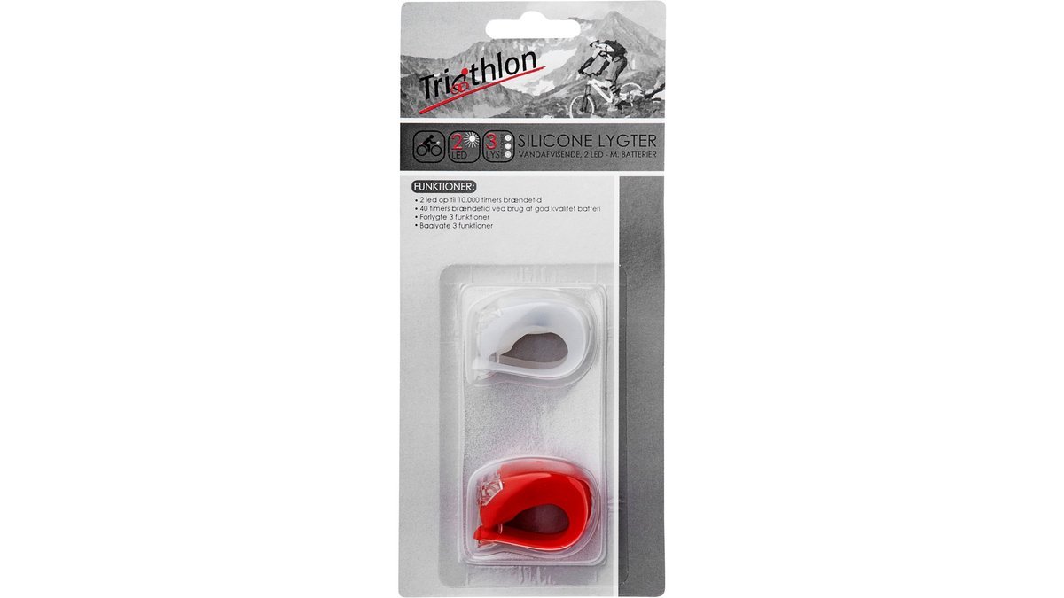 Cykellygter silikone, Triathlon
