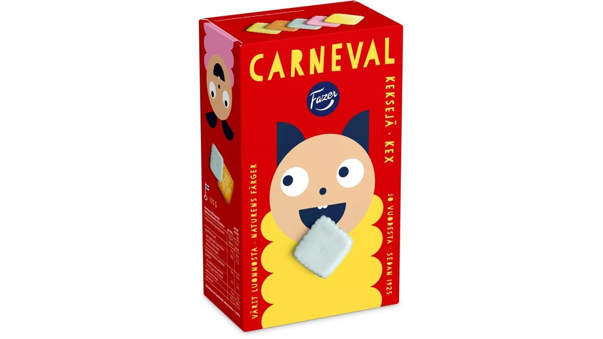 Fazer Carneval keksi 175g