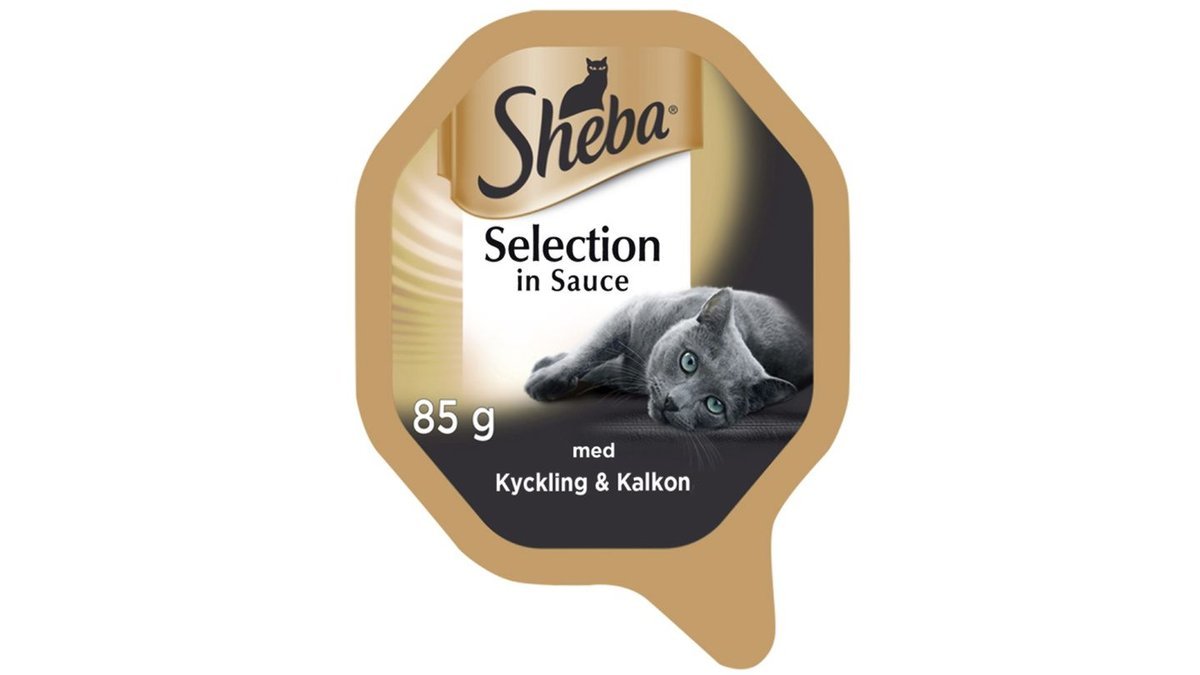 Sheba Kattmat Kyckling & Kalkon, 85 g