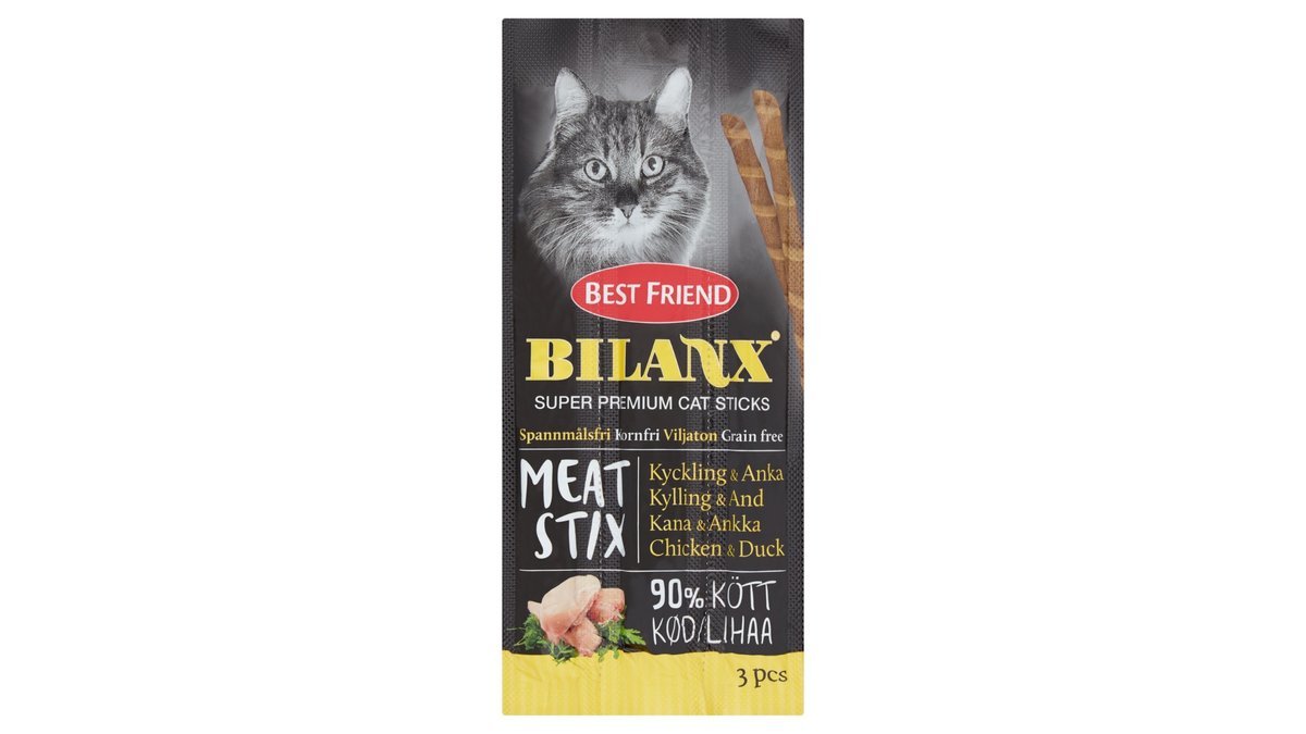 Bilanx Stix kødstænger m. kylling & and, Best Friend