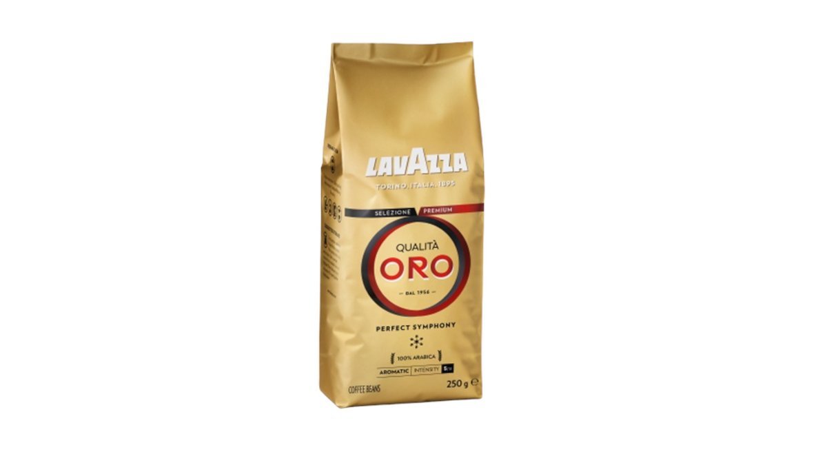 Кофе LAVAZZA Qualita Oro зерновой 250г м/у