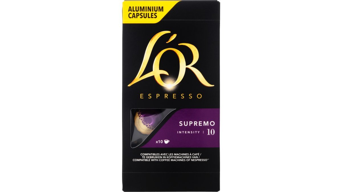 Kaffekapsler Supremo, L'OR
