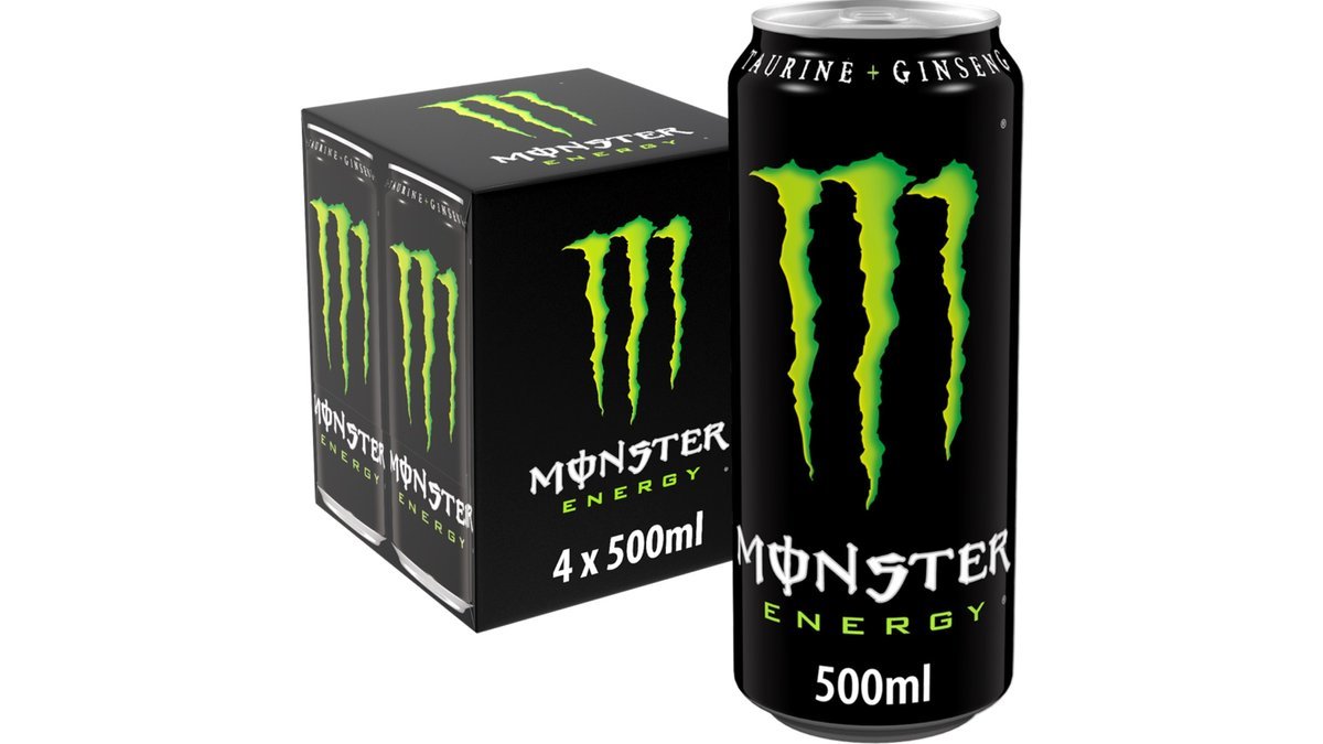 Energidrik 4-pak, Monster Energy