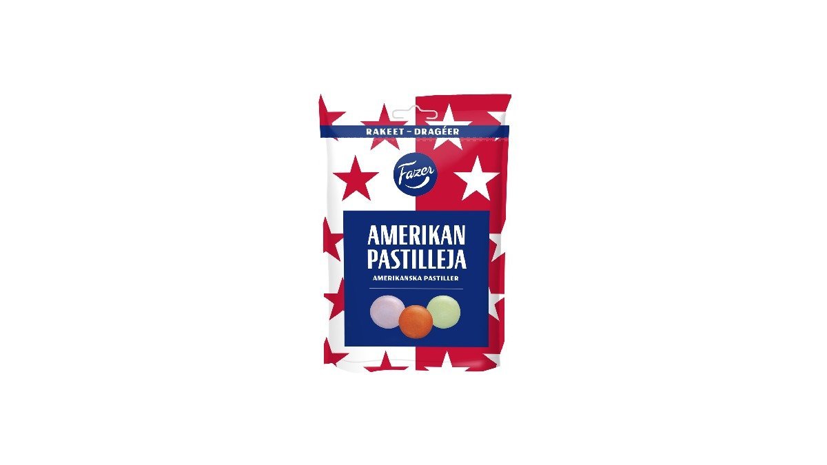 Fazer Amerikan pastilleja 175g