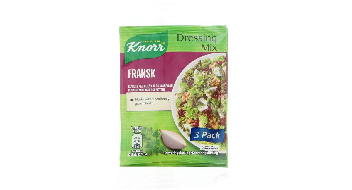 Dresssing mix fransk, Knorr