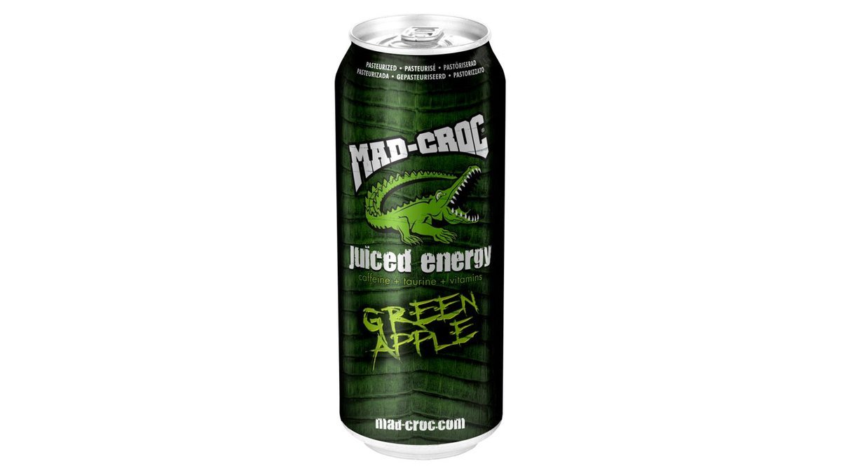 Mad-Croc Green Apple energiajuoma 500ml