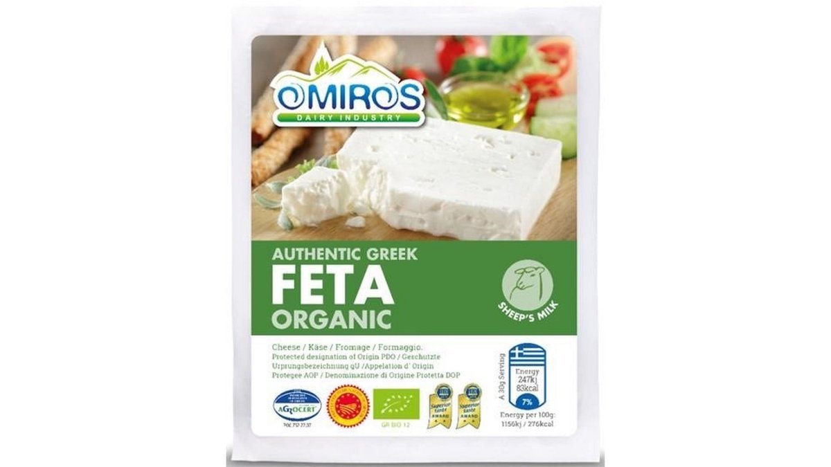 Omiros Græsk Feta PDO Øko 150 g