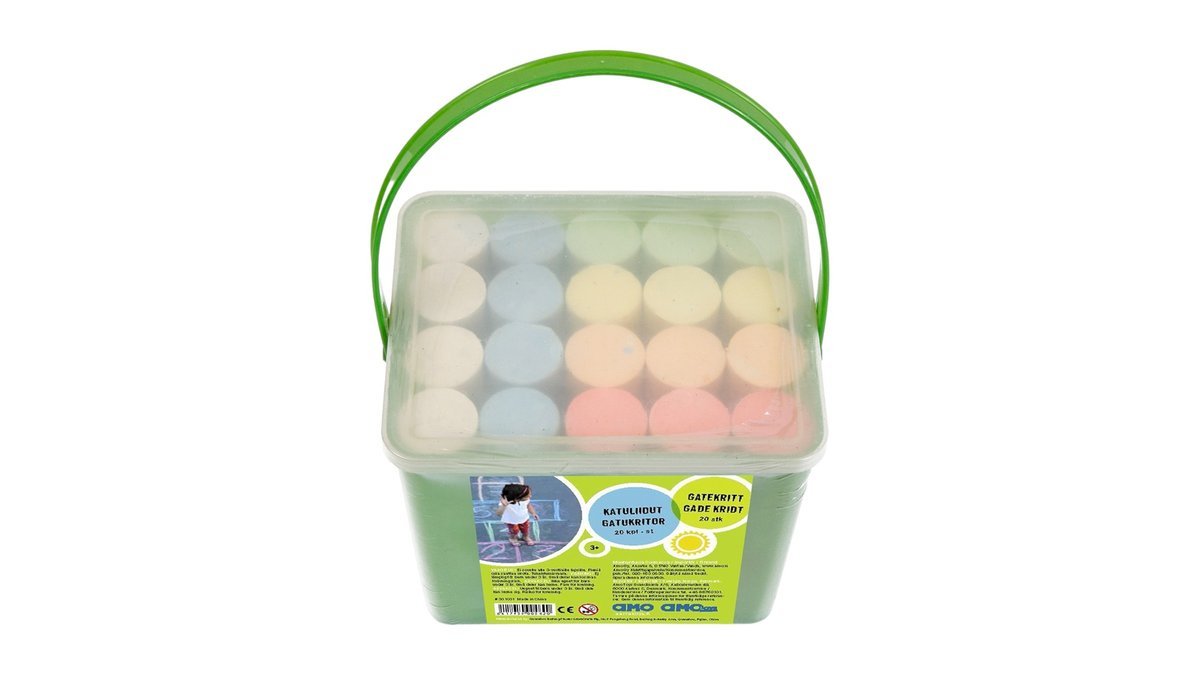 Gadekridt i Spand 1 stk