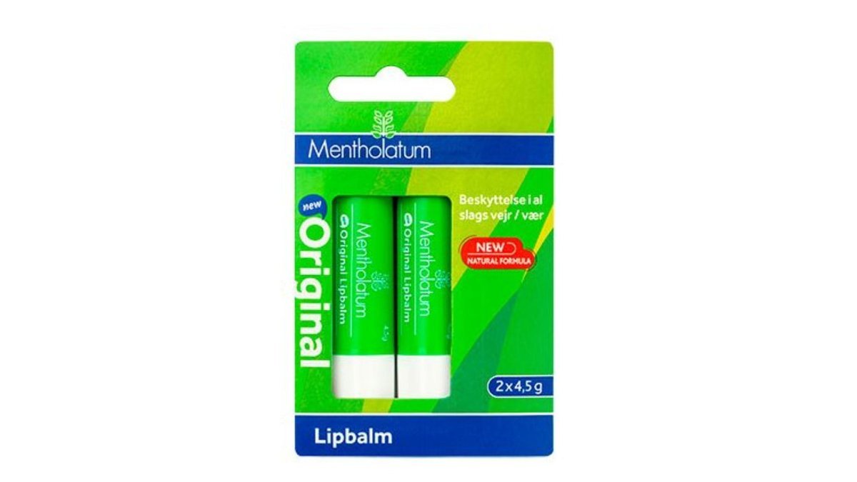 Læbepomade 2 stk. Mentholatum