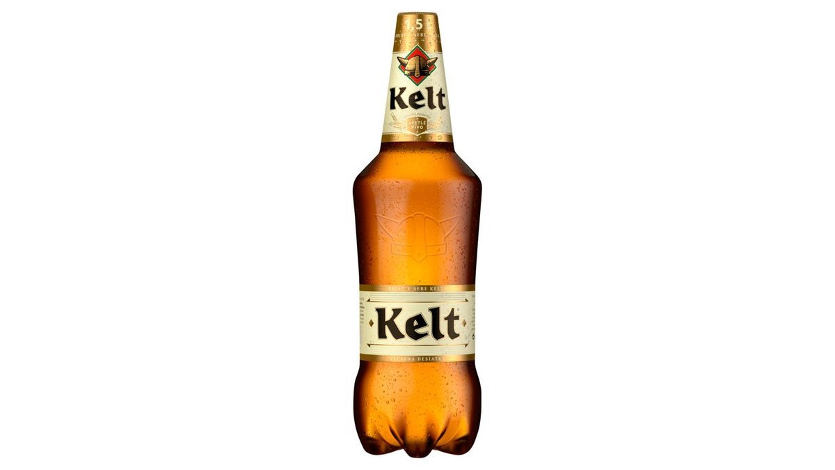 Kelt 10°, svetlé výčapné pivo, 1,5 l