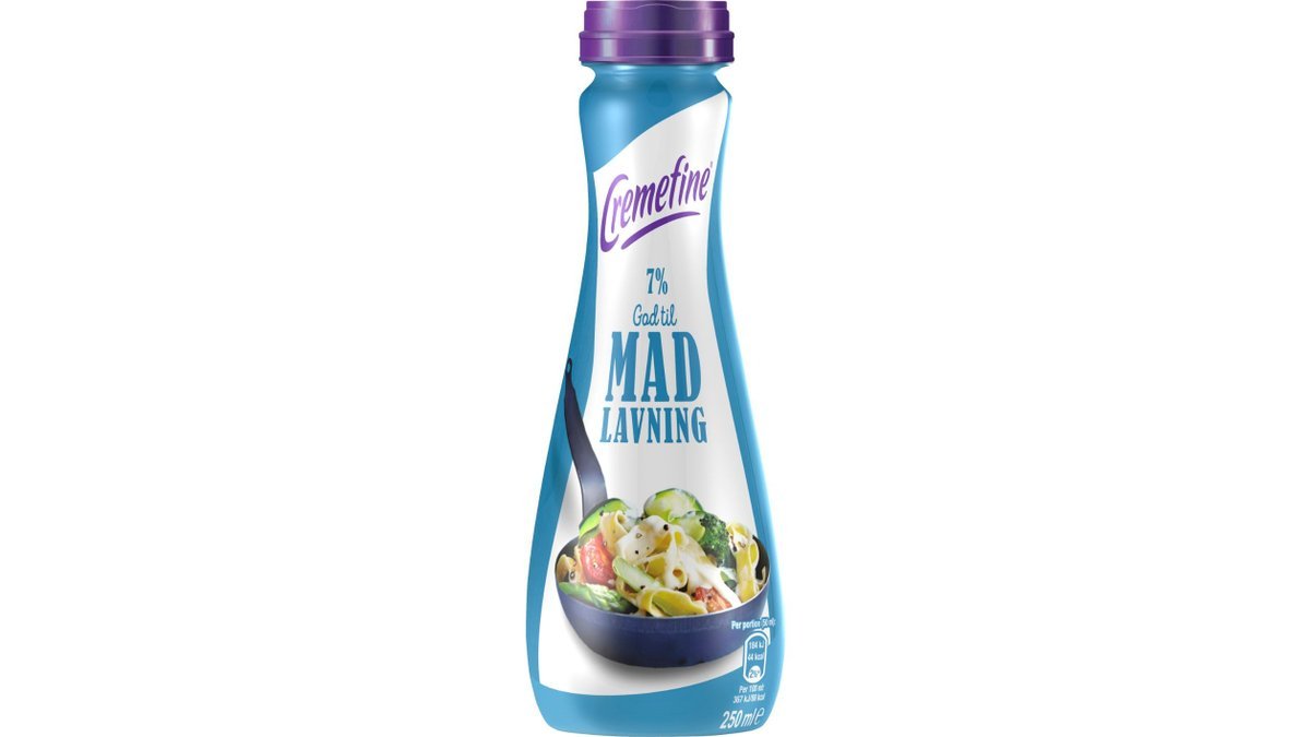 Madlavningsfløde 7%, Cremefine