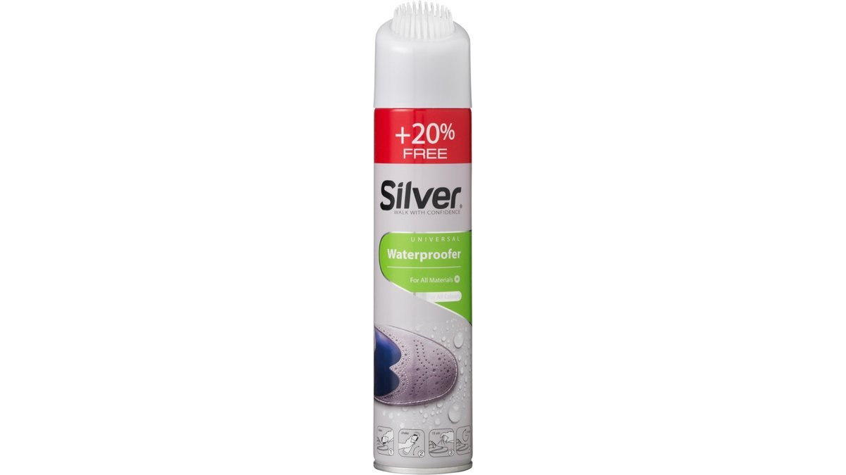 Imprægneringsspray t. sko, Silver