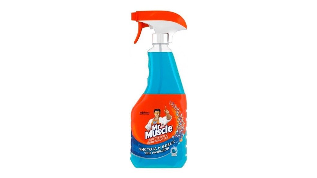 Средство для стекол Mr Muscle со спиртом 500 мл